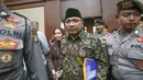 Terdakwa kasus dugaan korupsi kuota haji periode 2023-2024 Yaqut Cholil Qoumas bersiap mengikuti sidang di Pengadilan Tipikor, Jakarta, Selasa, 11 Agustus 2026. (KLY/Arie Basuki)