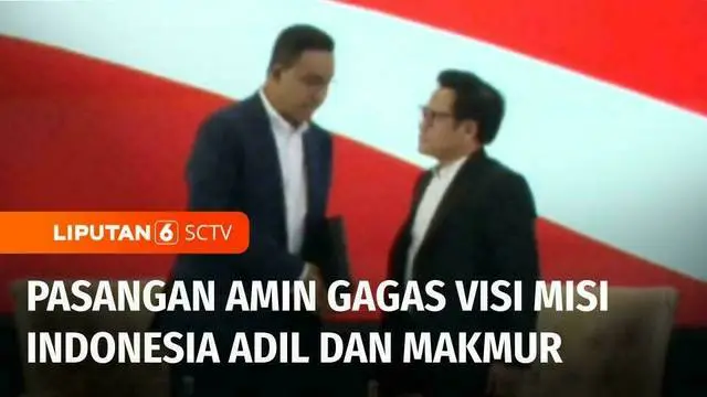 VIDEO: Pasangan 'Amin' Tegaskan Pentingnya Pemerataan Ekonomi untuk Jaga Persatuan Bangsa