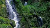 Air terjun Telun Tujuh di Kecamatan Batang Asai, Kabupaten Sarolangun, Jambi menjadi destinasi wisata alam yang patut dicoba karena masih sangat alami dan hampir tak tersentuh. (Foto: Istimewa/B Santoso)