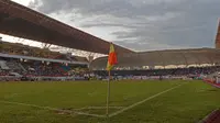 Stadion Wibawa Mukti,Cikarang. (Bola.com/Nicklas Hanoatubun)
