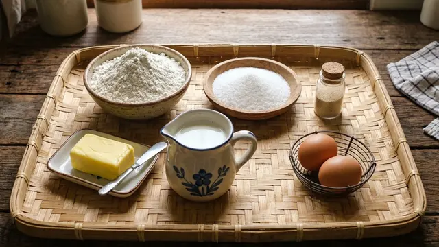 Resep Roti Sisir Mentega Jadul (AI Generated)