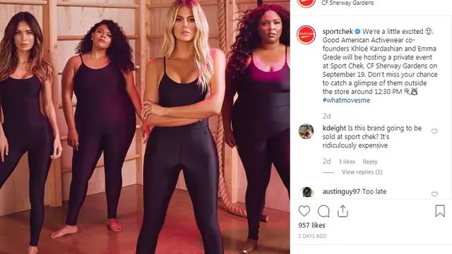 FIMELA FEST 2019: Berbadan Sintal, Khloe Kardashian Tebarkan Body Positivity dengan Lansir Lini Pakaian