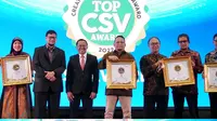 Para Peraih Gelar TOP CSV Award dan Top SDGs Award 2022.&nbsp; foto: istimewa