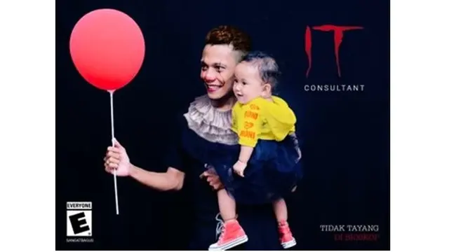 Editan poster film (Sumber: Instagram/sangatbagus)