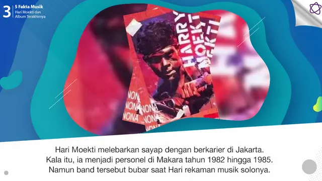[Bintang] 5 Fakta Musik Hari Moekti dan Album Terakhirnya