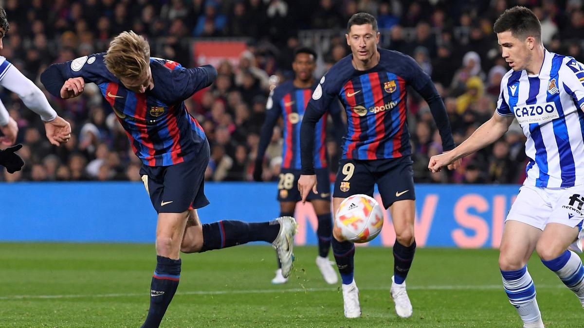 Link Live Streaming LaLiga Spanyol Real Sociedad vs Barcelona di Vidio