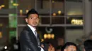 Bintang tim Pelita Bandung Raya, Bambang Pamungkas, terlihat hadir dalam Gala Dinner Jelang Bergulirnya Babak 8 Besar Indonesia Super League 2014 di Jakarta, (1/10/2014). (Liputan6.com/Helmi Fithriansyah)
