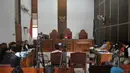 Sidang Lanjutan Praperadilan Surya Dharma Ali (SDA) kembali di gelar di Pengadilan Negri Jakarta Selatan, Kamis, (2/4/2015). Suasana sidang dengan agenda mendengarkan keterangan saksi ahli. (Liputan6.com/Johan Tallo)