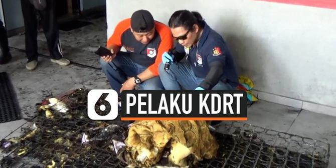 VIDEO: Polisi Buru Pria Pembakar Istri di Surabaya