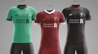 Jersey Fantasi Liverpool. (Twitter/LFC92)