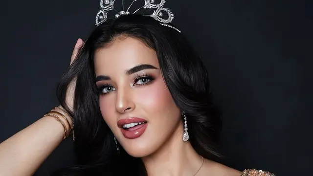 Potret Tasya Farasya Makeup ala Miss Universe (credit: instagram/tasyafarasya)