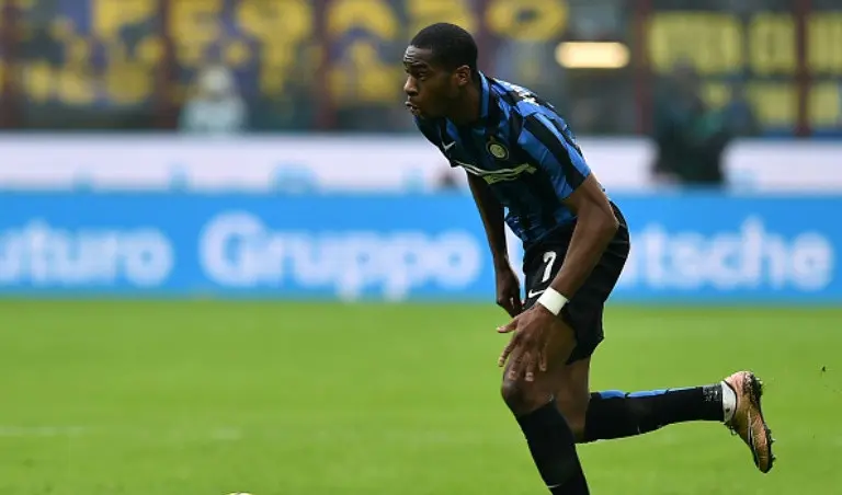 Gelandang Inter Milan asal Prancis, Geoffrey Kondogbia. (AFP/Alberto Pizzoli)