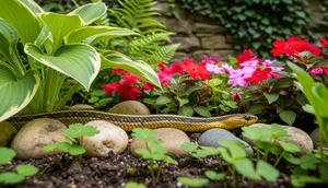 Ilustrasi ular tali. [Foto: Gemini]