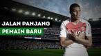 Berita video mengenai proses transfer pemain baru sepak bola.