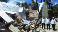 Kemnaker galang dana dan bantuan gempa bumi Lombok.