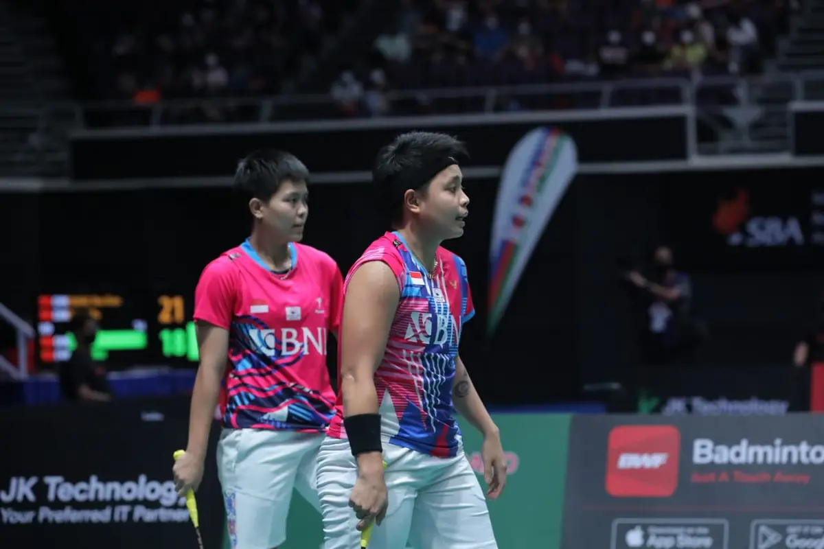 Apriyani Rahayu/Siti Fadia Silva Ramadhanti - Apri/Fadia - Singapore Open 2022-1