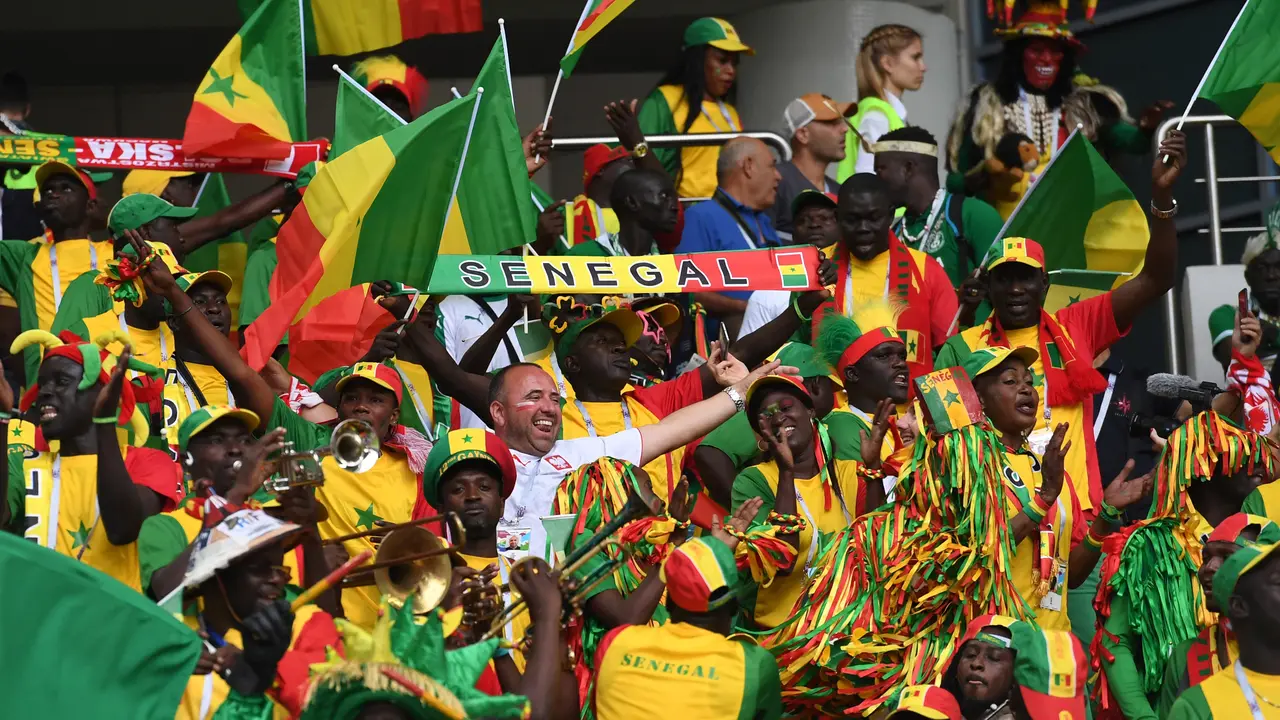 Gaya Unik Suporter Senegal di Piala Dunia 2018