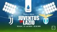 JUVENTUS VS LAZIO (Liputan6.com/Abdillah)