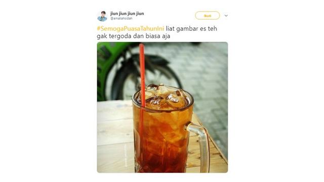 Cuitan kocak (Sumber: Twitter/amaliahsidah)