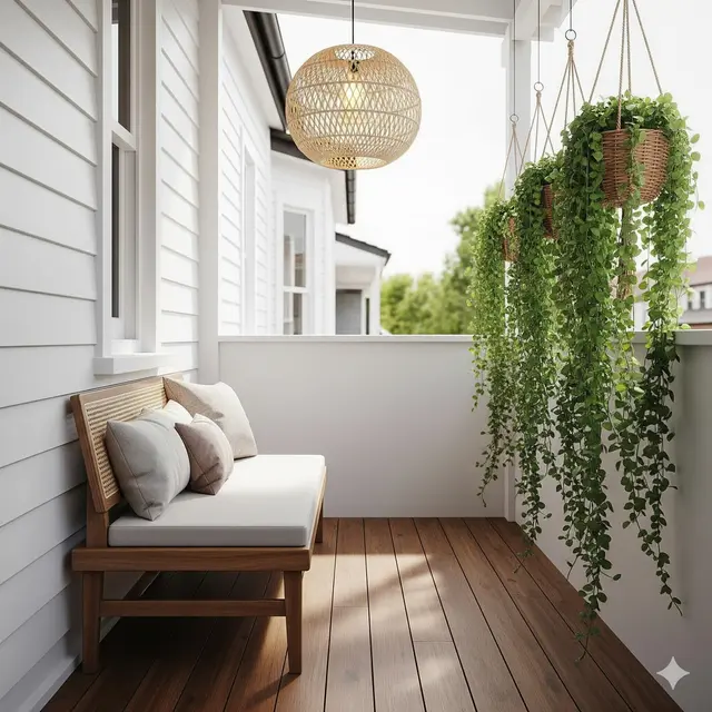 Desain Teras Rumah Ala Pinterest di Lahan Sempit Terbaru 2025. Gemini