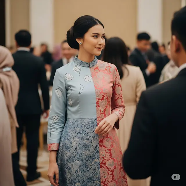Model Kerah Tinggi