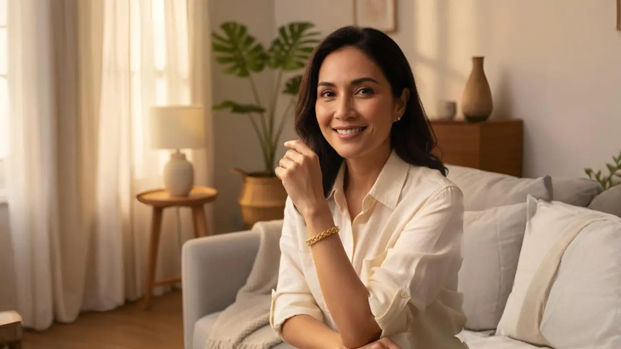 Model Gelang Emas Klasik untuk Ibu 45 Tahun