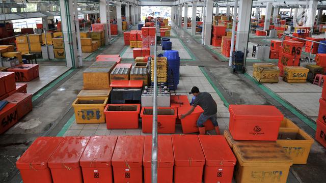 Pasar Ikan Modern Muara Baru Mulai Ditempati Pedagang