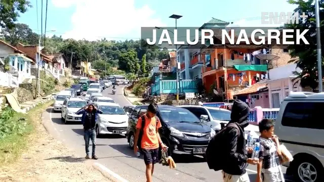 ENAM PLUS: Jalur Nagrek Dipadati Pemudik