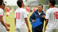 Aji Santoso Larang Pemain Timnas U-23 Selebrasi Lepas Jersey