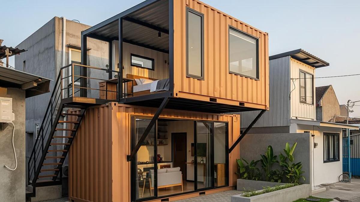 15 Model Rumah Kontainer Solusi Hunian Sempit dan Trendy untuk Lahan Terbatas