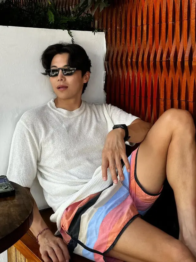 Artis Drama Korea Selatan Liburan Musim Panas di Bali. [