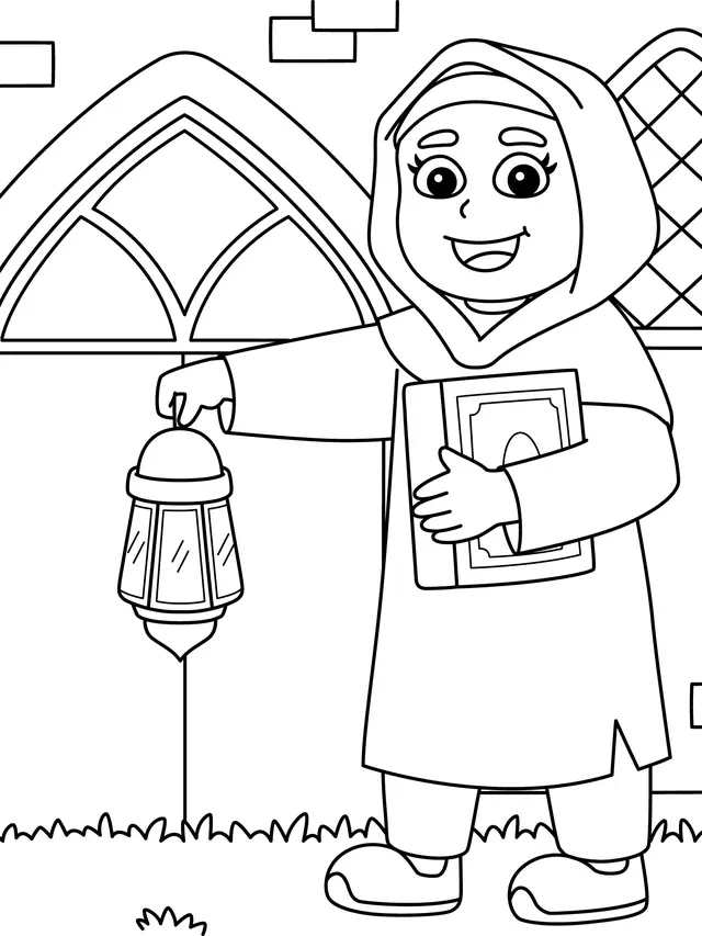Mewarnai Tema Ramadhan