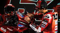 Pembalap Ducati Pecco Bagnaia. (X/Ducati)