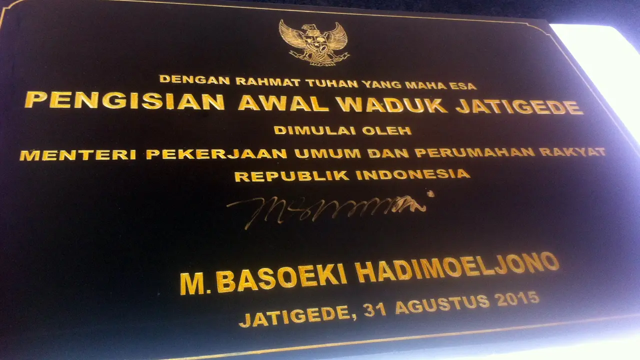 Waduk Jatigede Resmi Beroperasi