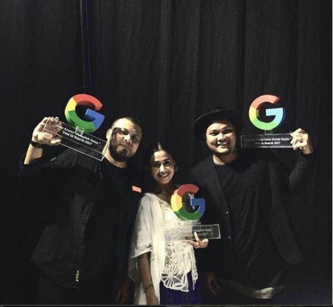 Berkat Surat Cinta Untuk Starla Virgoun Pamer Piala Google