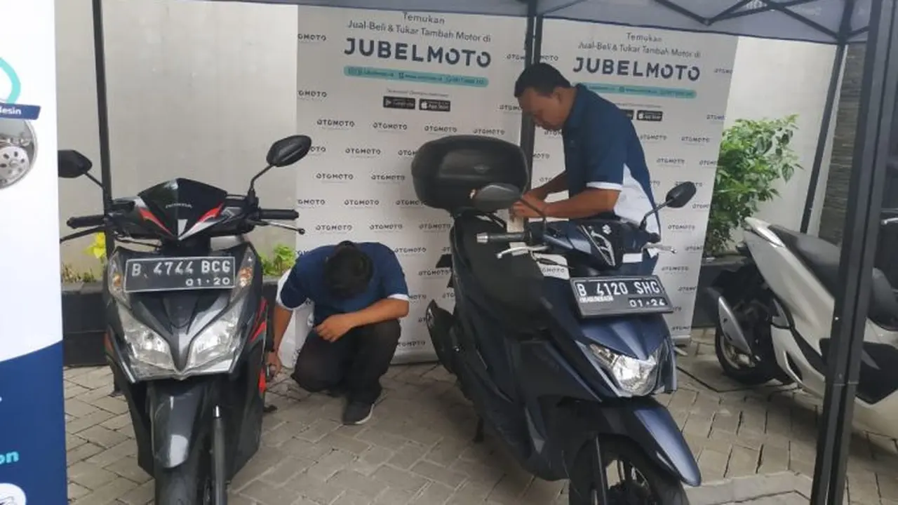 Begini Cara Beli Motor Bekas Agar Tidak Ditipu Pedagang Nakal (Arief A/Liputan6.com)