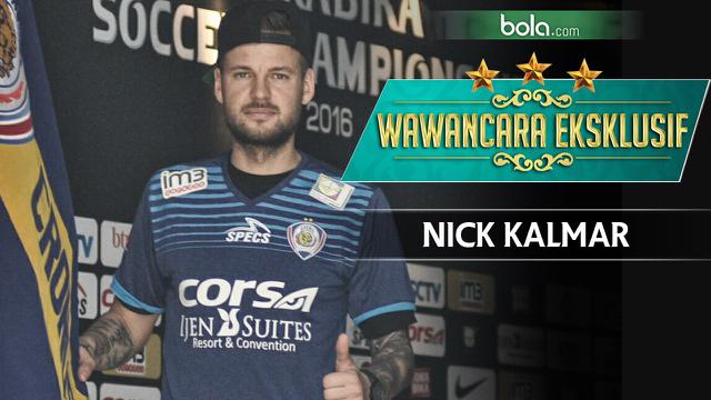 Wawancara Eksklusif Nick Kalmar (Bola.com/Adreanus Titus)