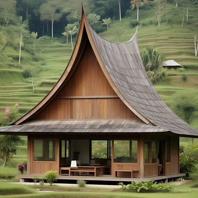 Inspirasi Rumah Sederhana dari Kayu