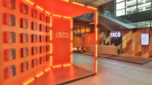 Instalasi Seni TACO/copyright ASHTA Distric 8