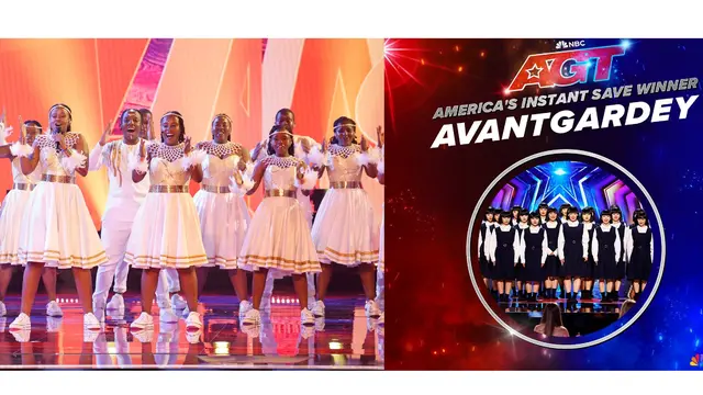 Finalis AGT 2023: Mzansi Youth Choir dan Avantgardey. (Foto: Twitter/ agt)