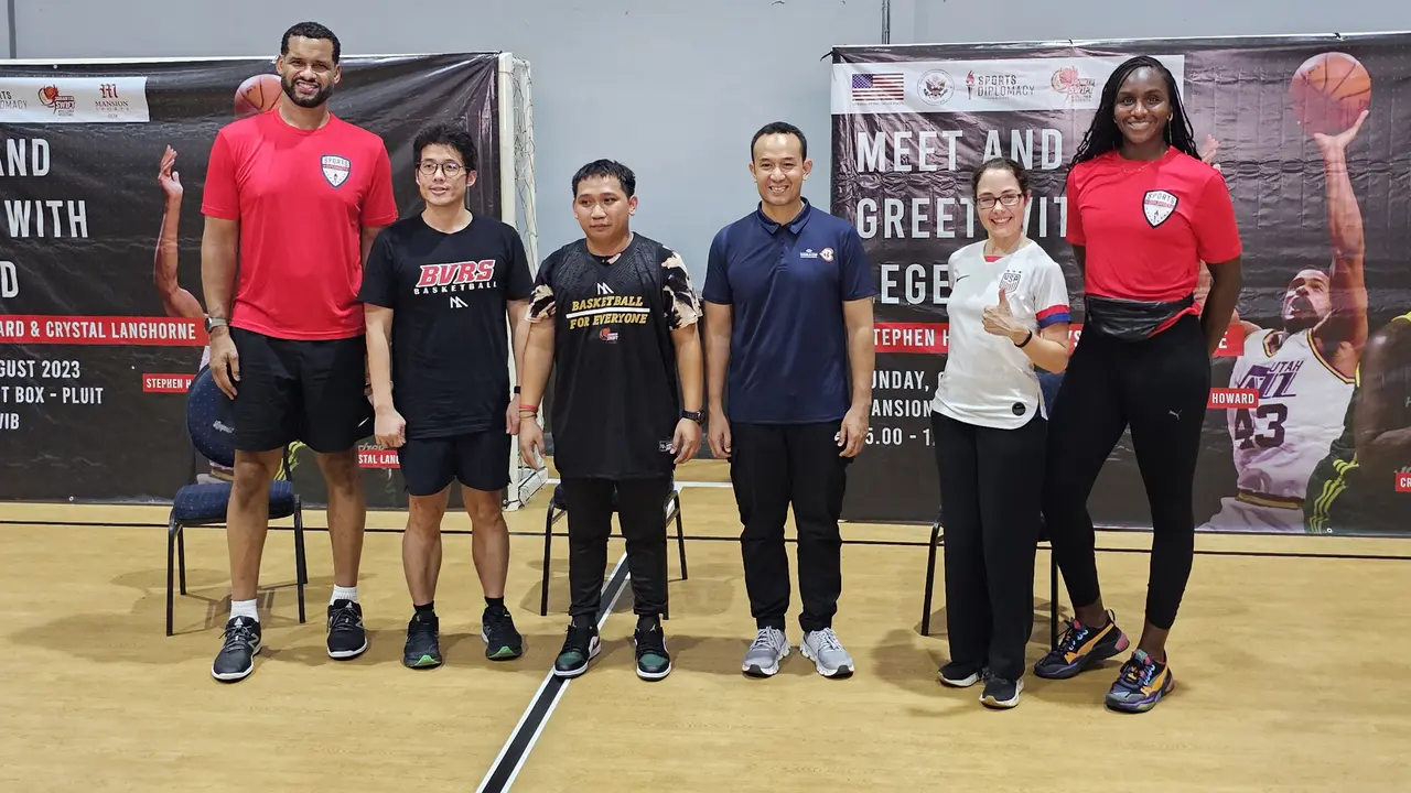 Kedutaan Besar Amerika Serikat di Indonesia menggelar Sports Envoy 2023.