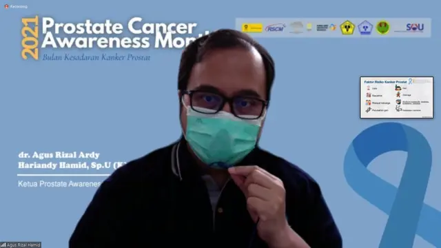 Ketua Prostate Cancer Awareness Month, dr. Agus Rizal Ardy Hariandy Hamid, Sp. U (K) Ph.D.