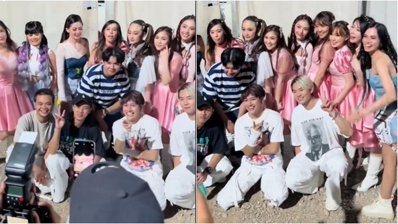 Momen Pertemuan SMASH, Chibi Chibi dan 7icons di Backstage Ini Heboh Bak Reuni