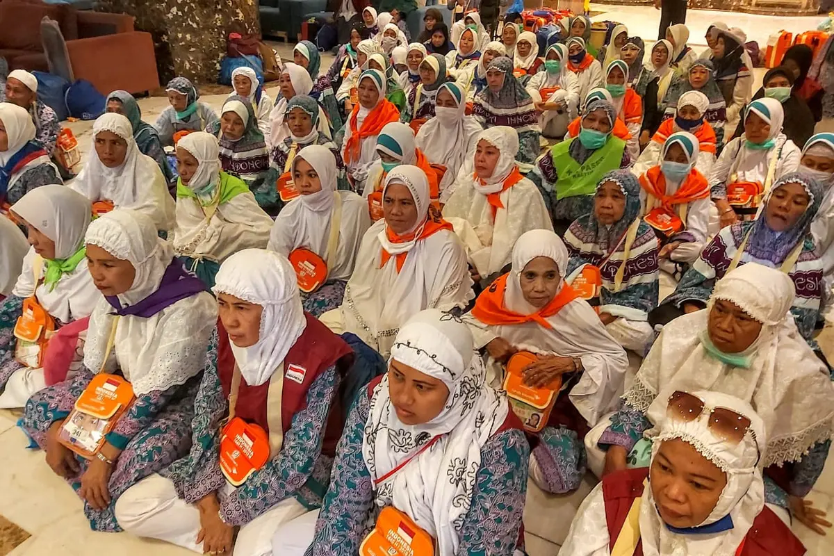 Jemaah Haji siap meninggalkan Makkah. Bahauddin/MCH 2019