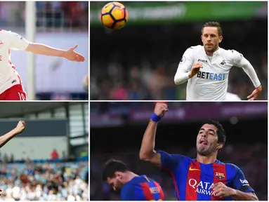Berikut ini delapan pesepak bola dengan jumlah assist terbanyak di lima liga top Eropa (Inggris, Italia, Spanyol, Jerman, Prancis).