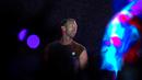 Vokalis dari band rock Inggris Coldplay, Chris Martin tampil pada festival musik Rock in Rio di Rio de Janeiro, Brasil, Minggu (11/9/2022). (AP Photo/Bruna Prado)