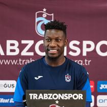 Andre Onana ketika dikenalkan sebagai pemain baru&nbsp;Trabzonspor pada musim 2025/2026 - Official X&nbsp;Trabzonspor/@Trabzonspor