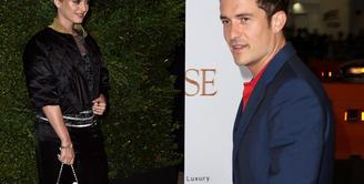 Katy Perry dan Orlan Bloom telah mengakhiri hubungan mereka sebagai sepasang kekasih. Tak heran jika keduanya mengalami rasa canggung ketika bertemu tanpa disengaja pada sebuah acara. (AFP/Bintang.com)