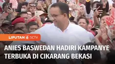 Calon Presiden nomor urut 1, Anies Baswedan optimistis mampu raup 80 persen suara di Jawa Barat. Jika terpilih Anies berjanji akan membuka peluang kerja lebih luas bagi warga Jawa Barat, lewat industri padat karya. Sementara Calon Wakil Presiden, Muh...