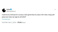 6 Perbedaan Matcha dan Green Tea Menurut Netizen Ini Kocak, Malah Jadi Baper